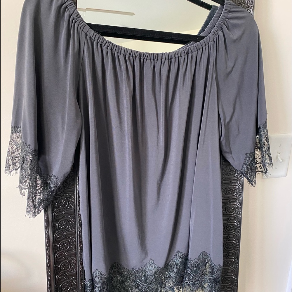 Off the shoulder blouse
